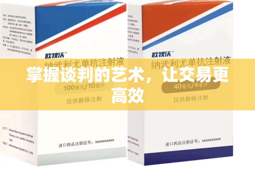 银川掌握谈判的艺术，让交易更高效