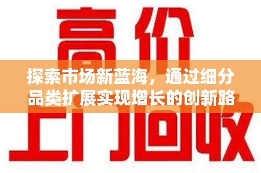 银川探索市场新蓝海，通过细分品类扩展实现增长的创新路径