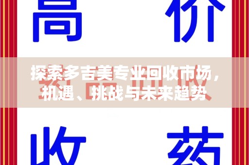 银川探索多吉美专业回收市场，机遇、挑战与未来趋势
