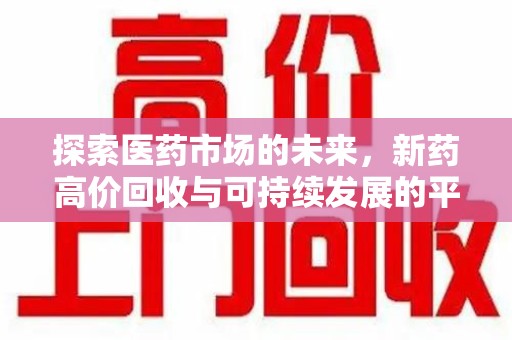 银川探索医药市场的未来，新药高价回收与可持续发展的平衡