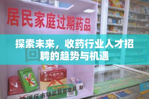 银川探索未来，收药行业人才招聘的趋势与机遇